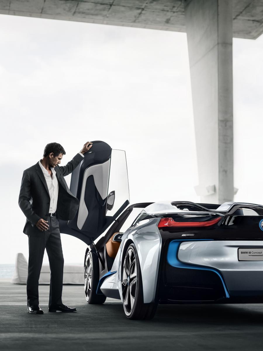  BMW i8 Spyder Concept 2012 года  (фото 50 из 87)